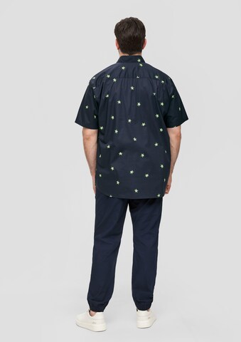 Coupe regular Chemise s.Oliver en bleu : derrière