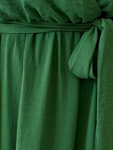 Tussah Dress in Green