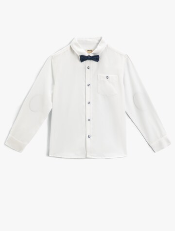 Koton Regular fit Overhemd in Wit: voorkant