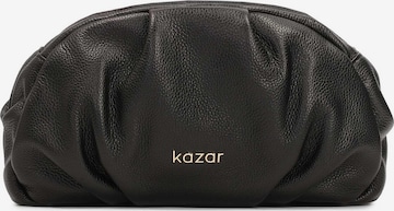 Beauty case di Kazar in nero: frontale