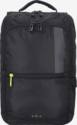 American Tourister Backpack 'Work-e' in Black: front