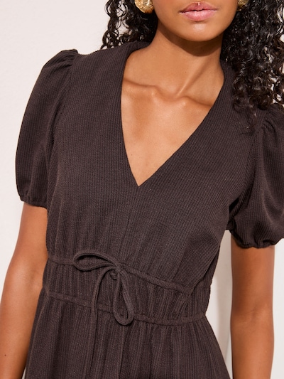 Abito Friends Like These di colore cioccolato, Visualizzazione prodotti