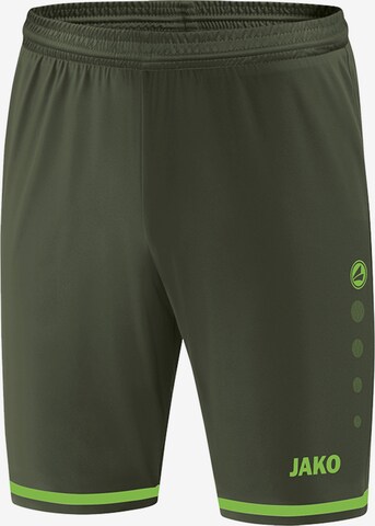 JAKO Workout Pants 'Striker 2.0' in Green: front