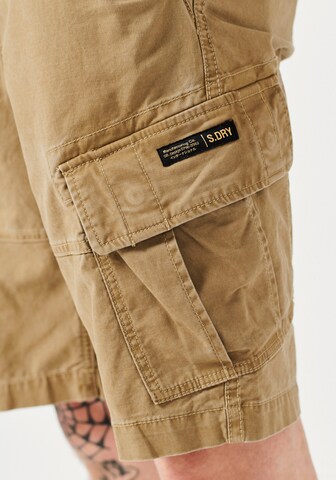 Superdry Regular Cargo Pants in Brown