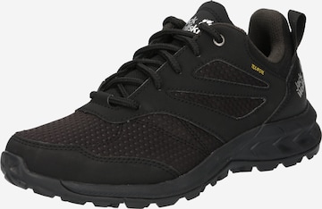 Scarpa bassa 'Woodland' di JACK WOLFSKIN in nero: frontale