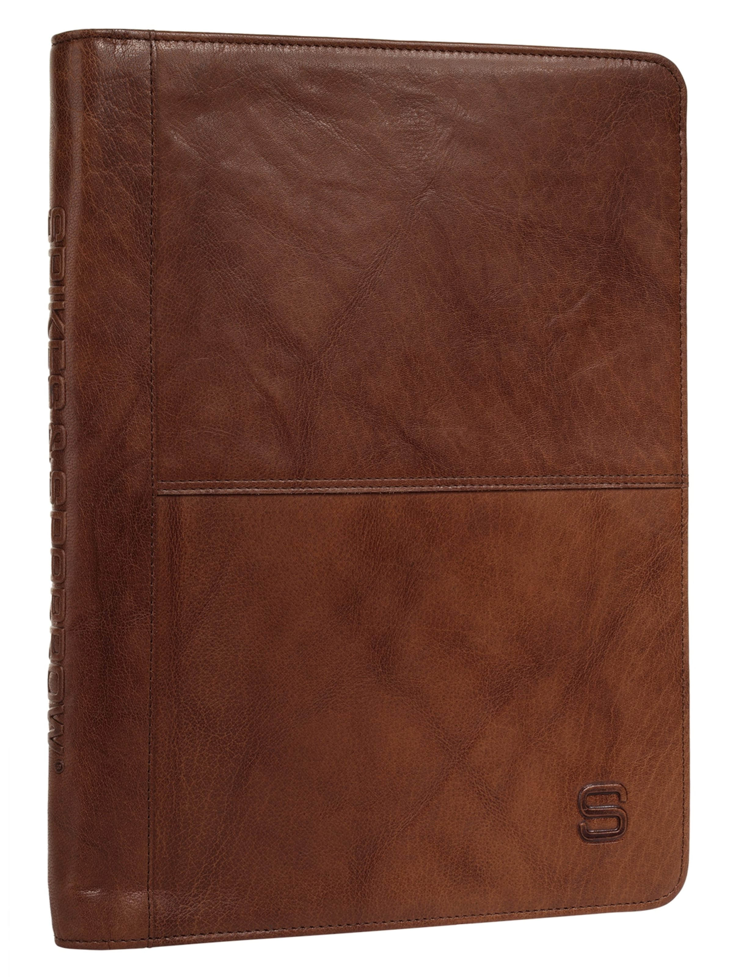 Spikes & Sparrow Document Bag in Brown