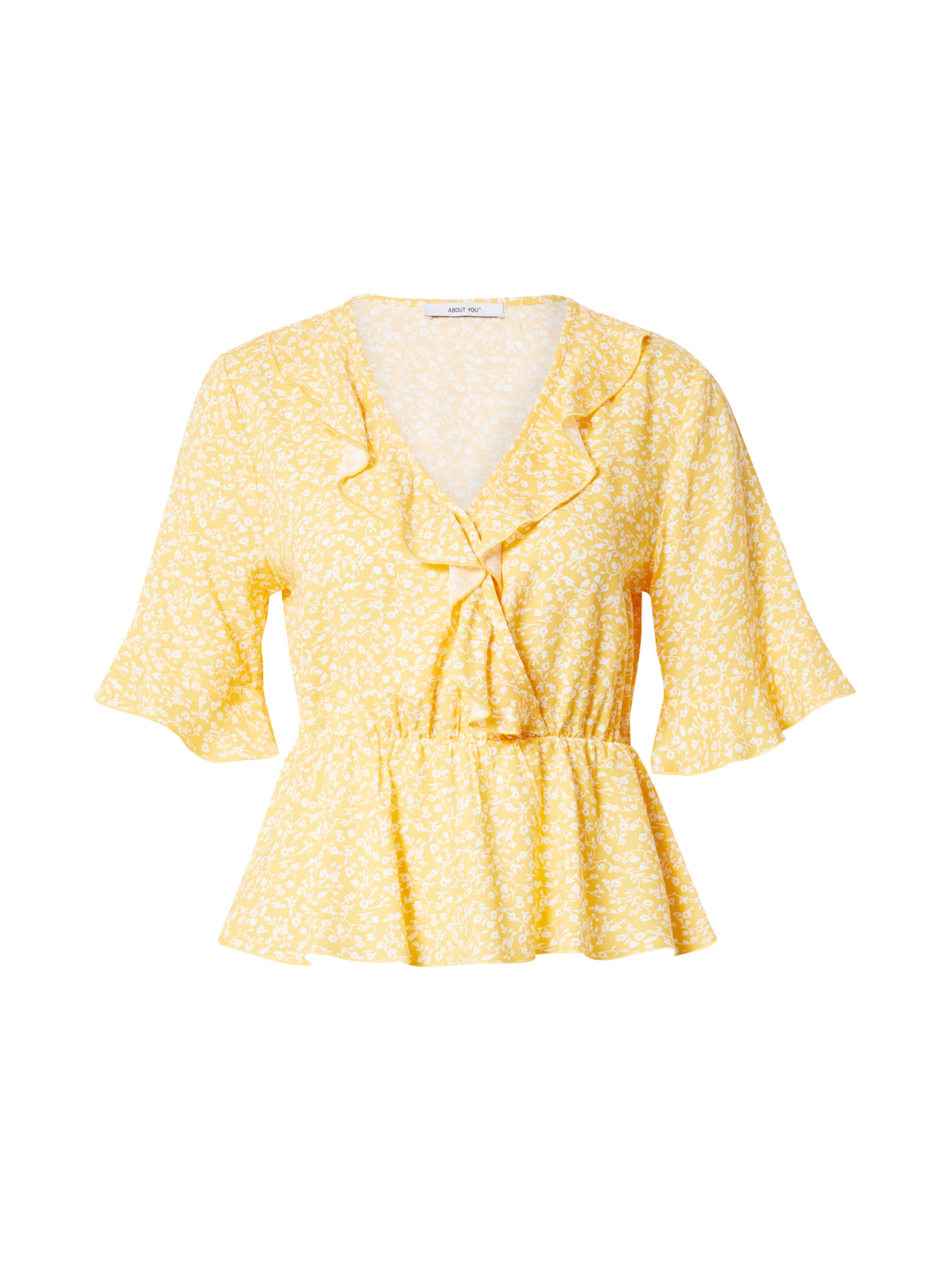 ABOUT YOU Shirt 'Tabea' in Yellow: front