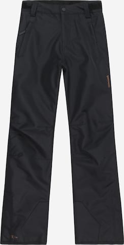 Brunotti Kids Normalny krój Spodnie outdoor w kolorze czarny: przód