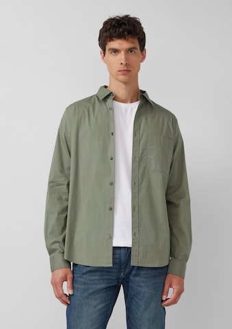s.Oliver Regular fit Overhemd in Groen