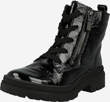 Bottines à lacets 'Dover' ARA en noir : devant