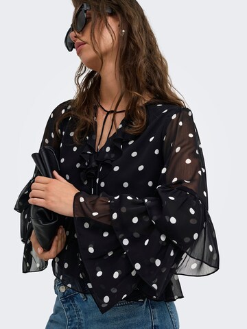 ONLY Bluse 'ONLNovara' in Schwarz