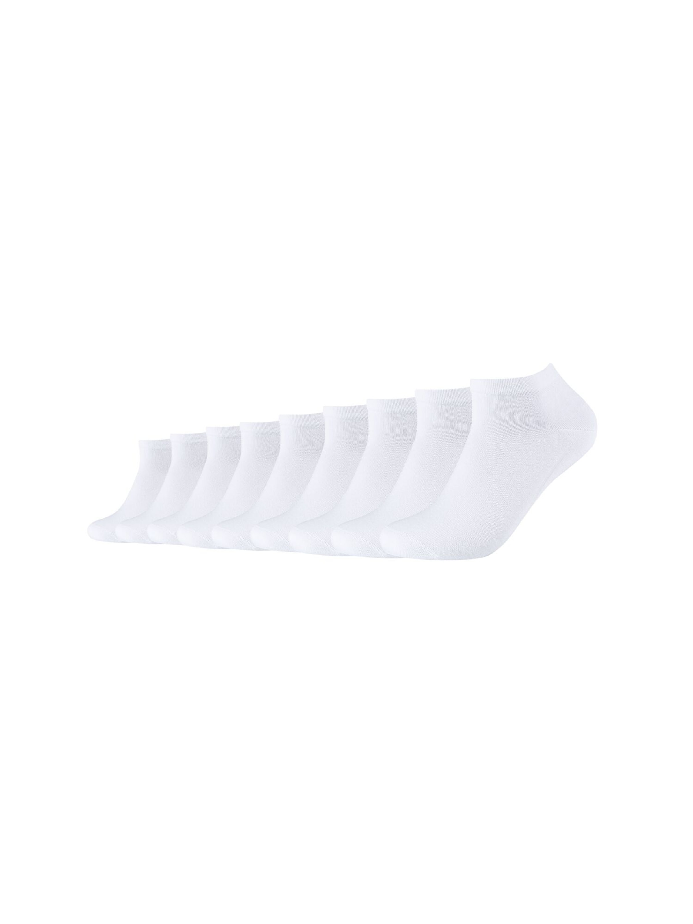 camano Socks in White: front