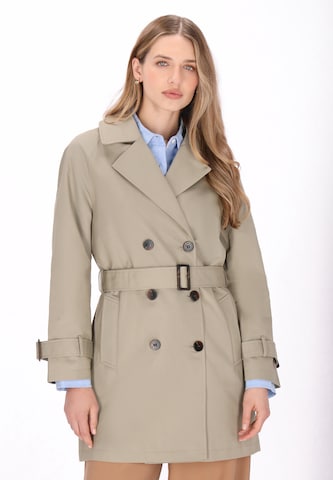 DreiMaster Klassik - Sobretudo meia-estação 'Classic' em verde: frente