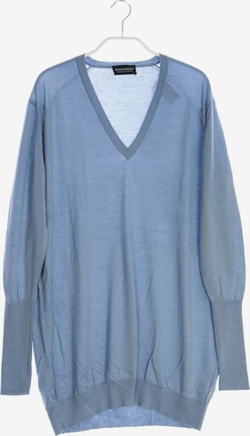 John Smedley Sweater & Cardigan in L in Blue: front