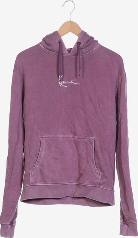 Karl Kani Sweatshirt & Zip-Up Hoodie in XS in Purple: front