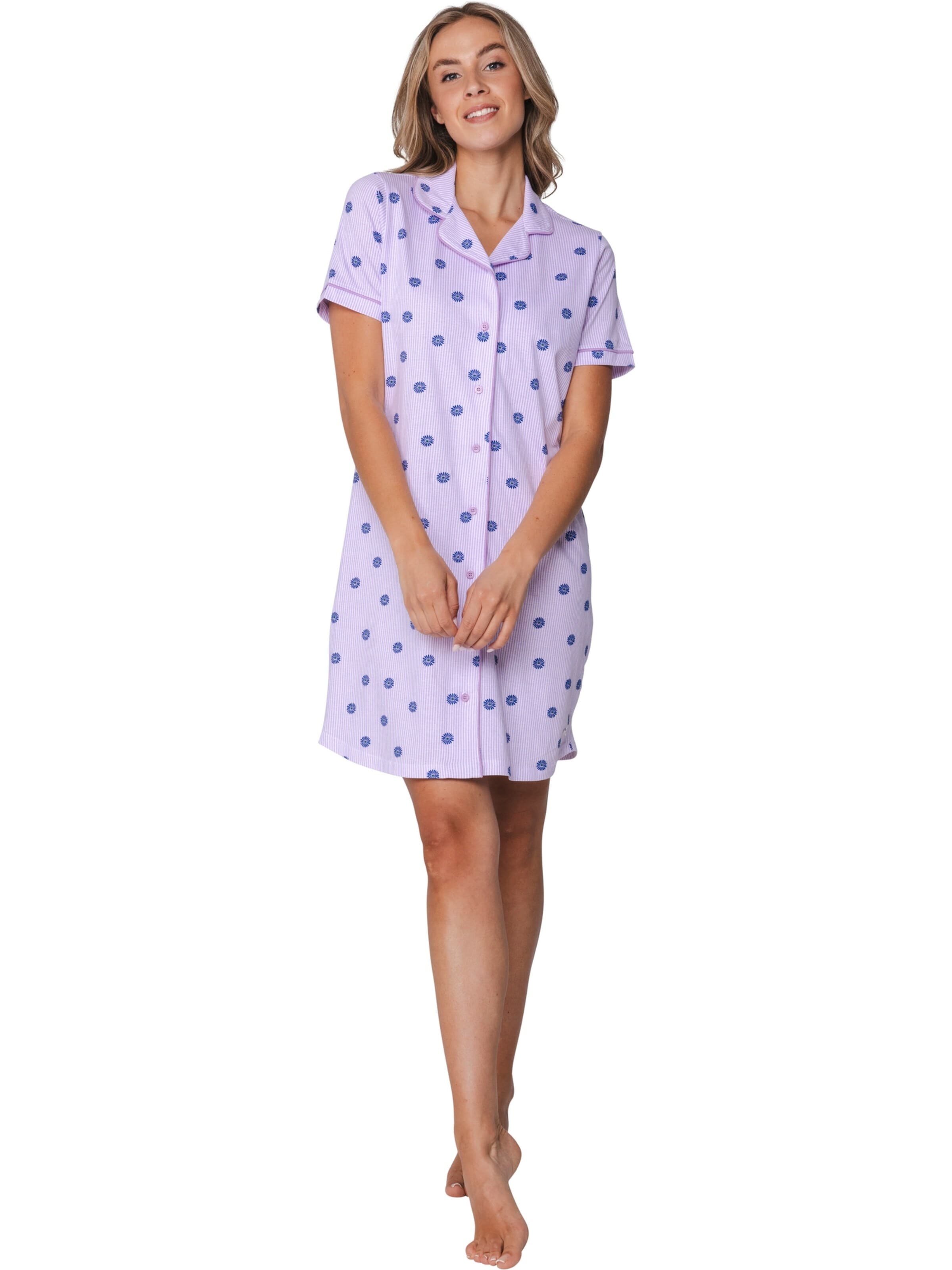 Rebelle Nightgown in Purple: front