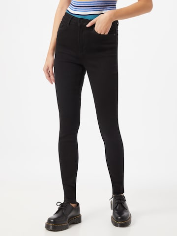 Noisy may Skinny Jeans 'Callie' in Zwart: voorkant