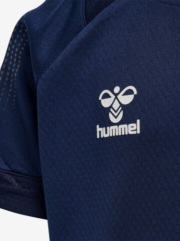 Hummel Performance Shirt 'Lead Poly' in Blue