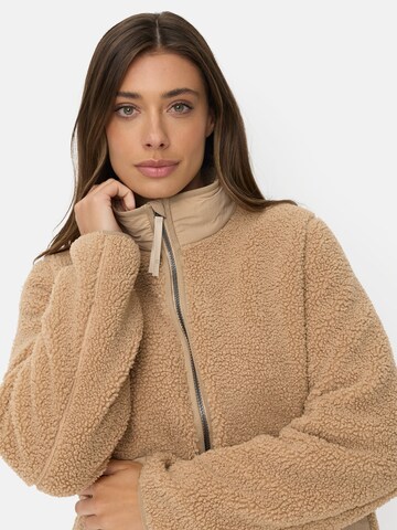 CAMEL ACTIVE Teddy Jacke mit Innentasche in Beige