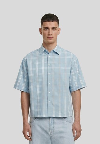 Urban Classics - Ajuste confortable Camisa en azul: frente