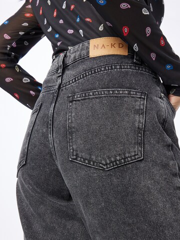 NA-KD Slimfit Jeans in Grau