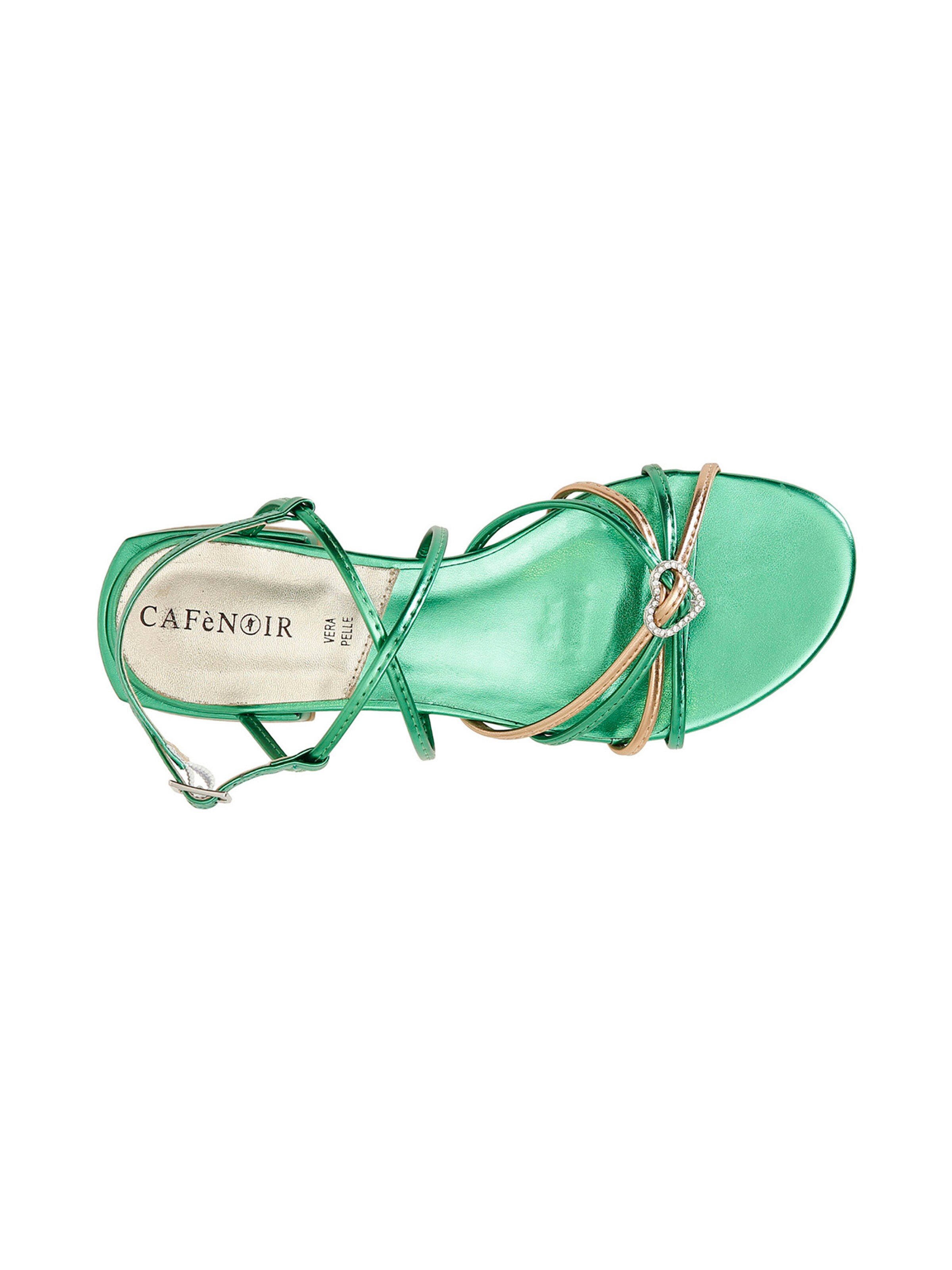 CAFè NOIR Sandaal in Groen