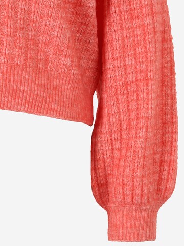 Vero Moda Petite Sweater 'ELISA' in Orange