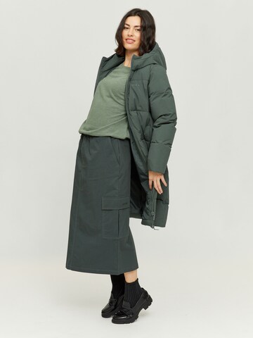 mazine Winter Coat 'Elmira' in Green