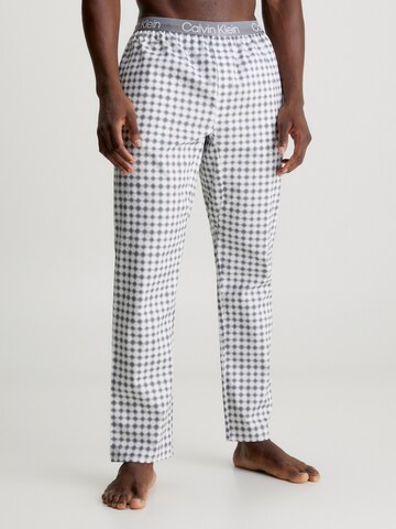 Calvin Klein Underwear Regular Pyjamabroek in Grijs: voorkant