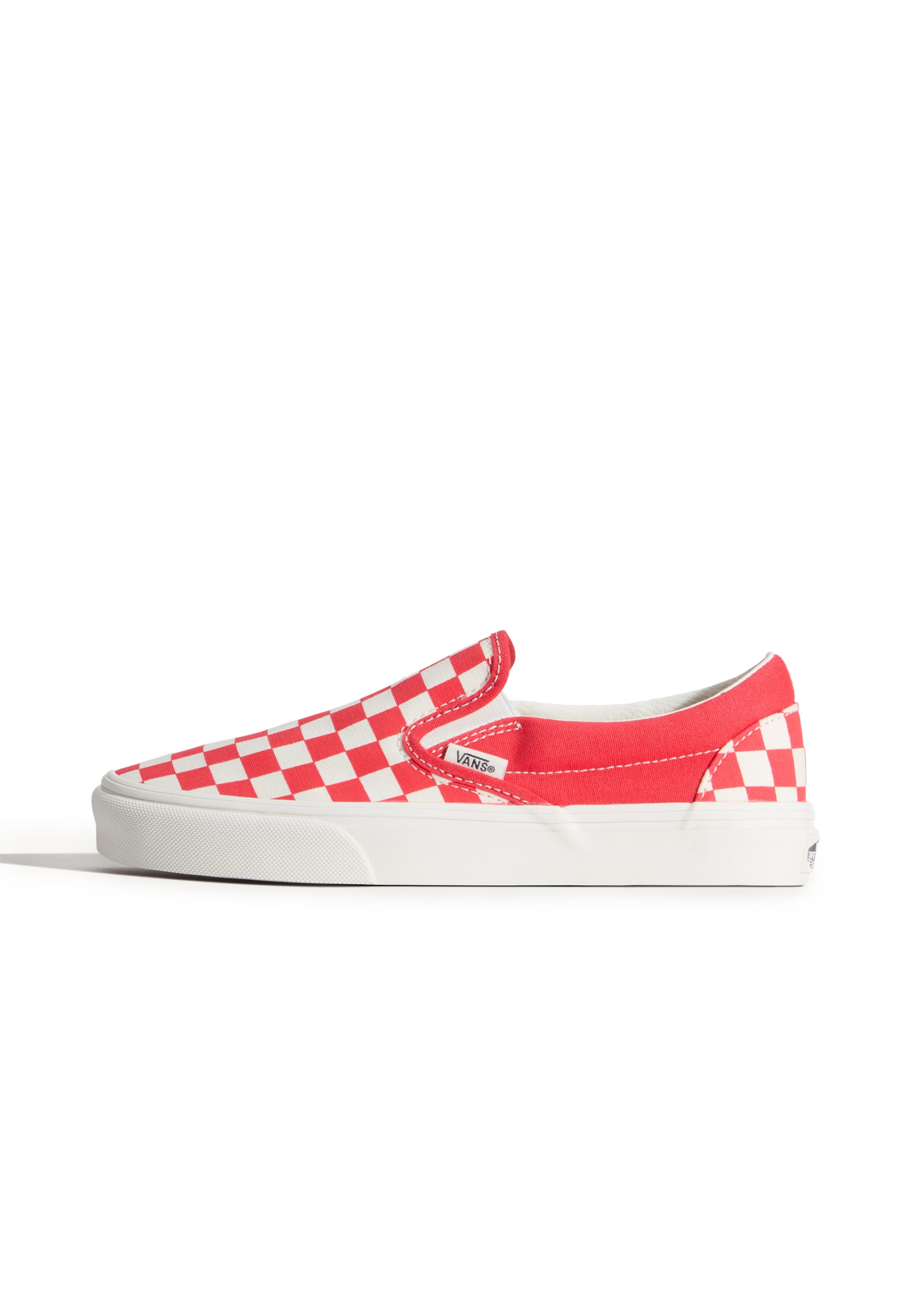 VANS Natikač | rdeča barva: sprednja stran