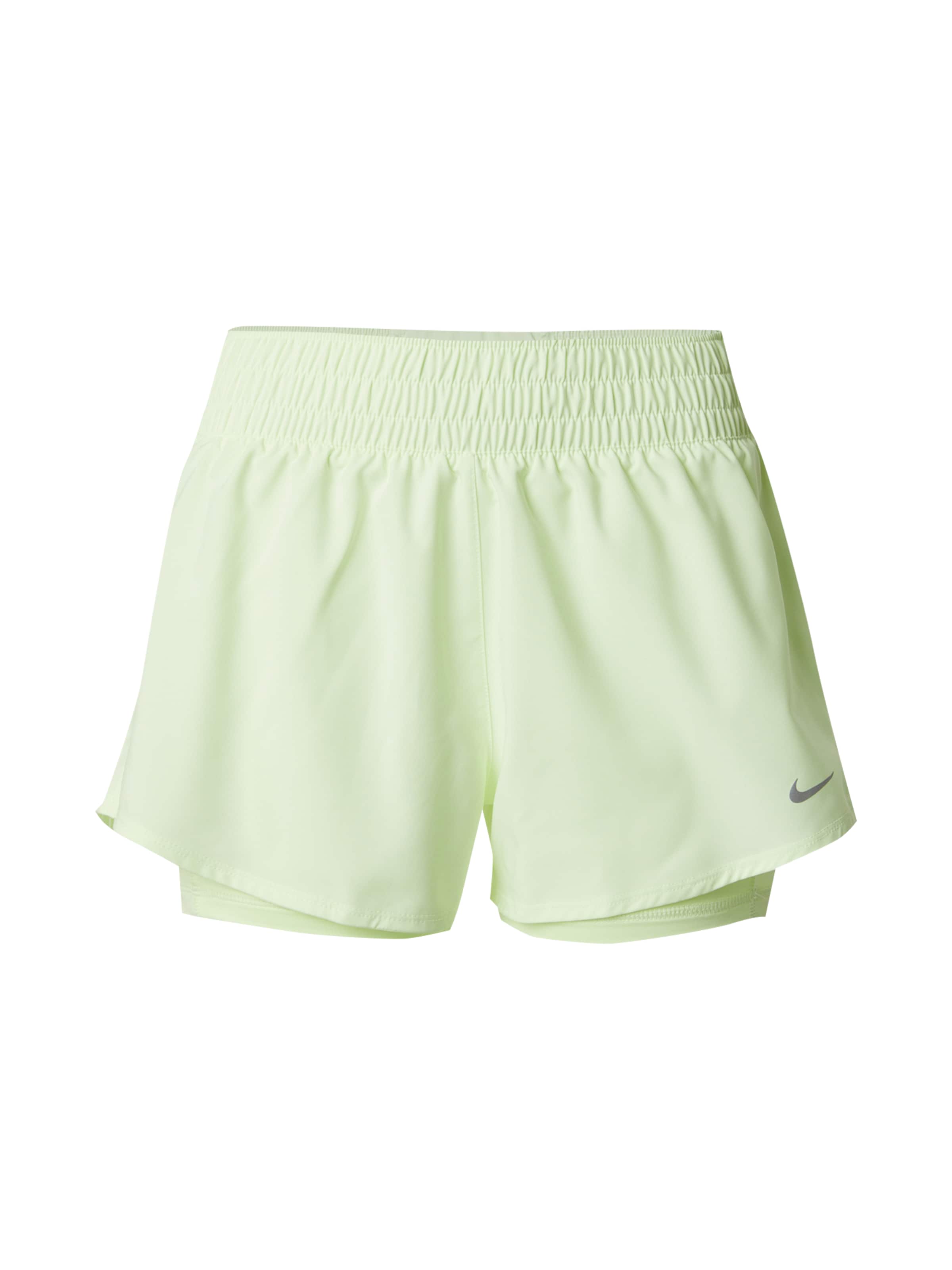 Pantaloni sport 'ONE' de la NIKE pe verde: față