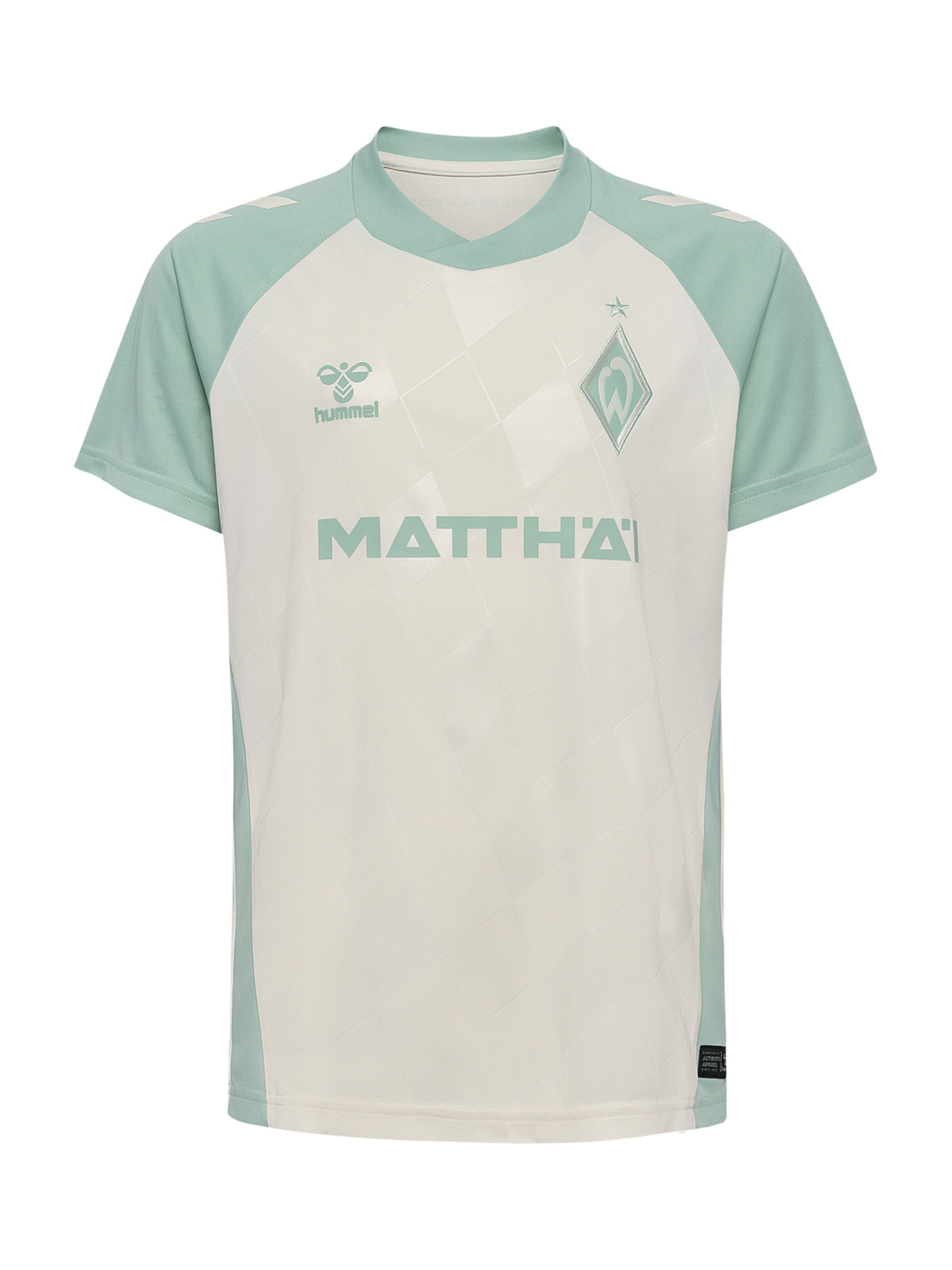 Hummel Shirt  'SV Werder Bremen-Heim' in Weiß: Vorderseite