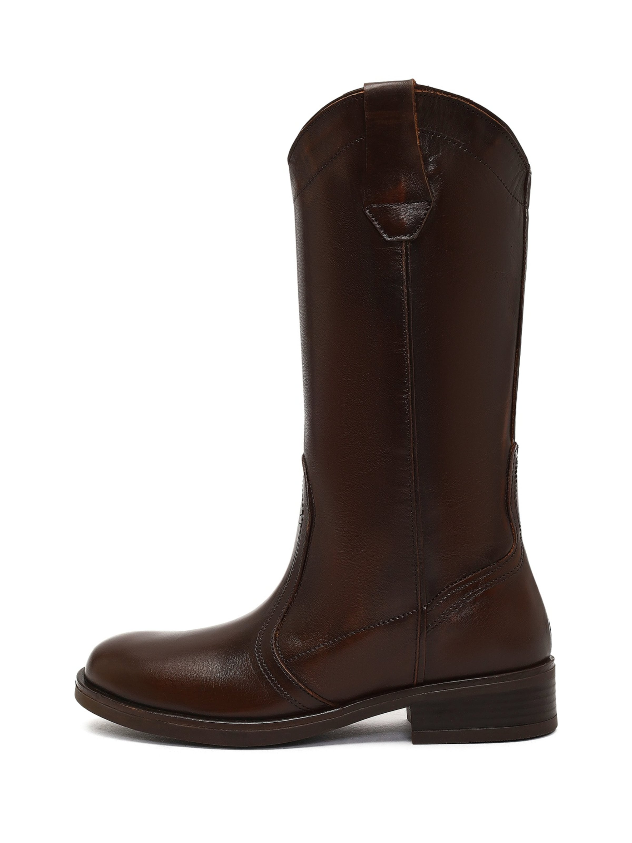 Ankle boots di Derimod in marrone: frontale