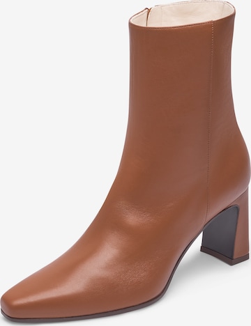Henry Stevens Ankle Boots ' Madison ZB70 ' in Brown: front