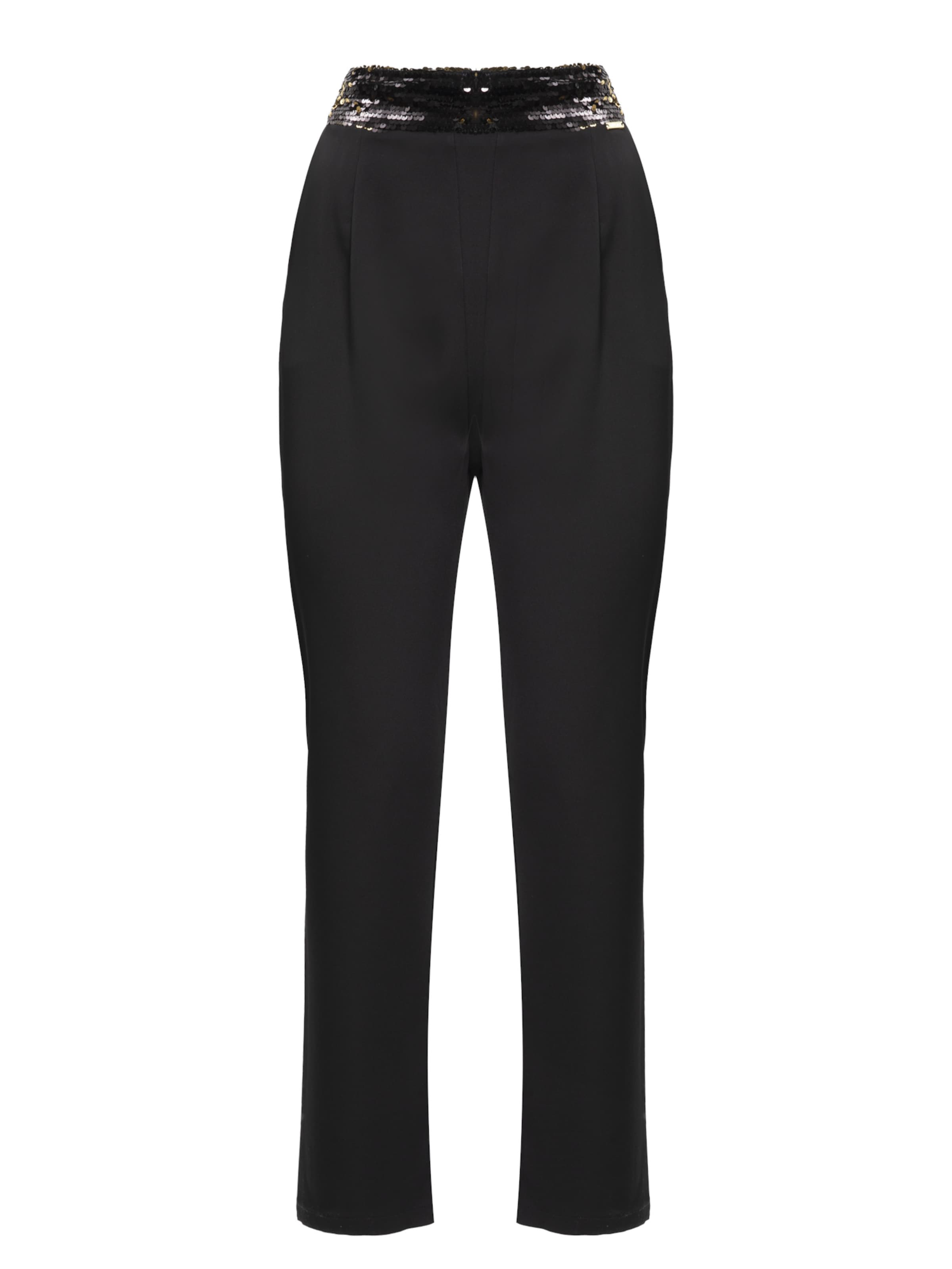 Influencer Slimfit Housut värissä musta: etupuoli