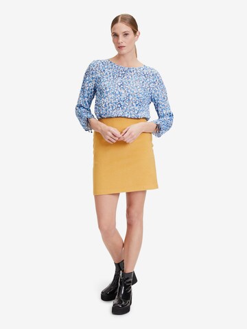 Cartoon Blouse in Blauw