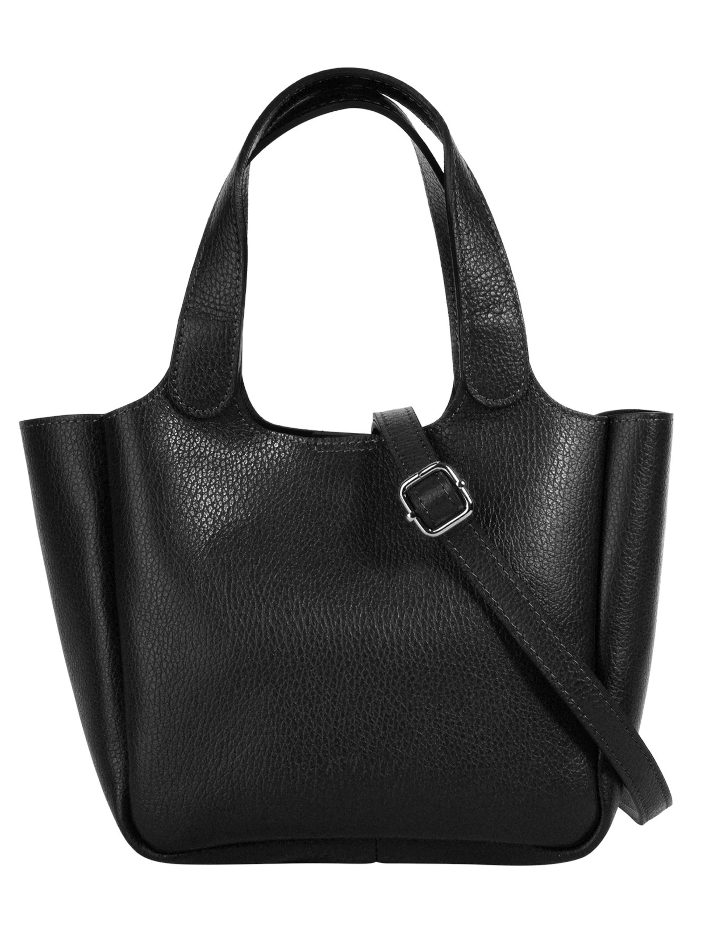 Cluty Handbag in Black: front