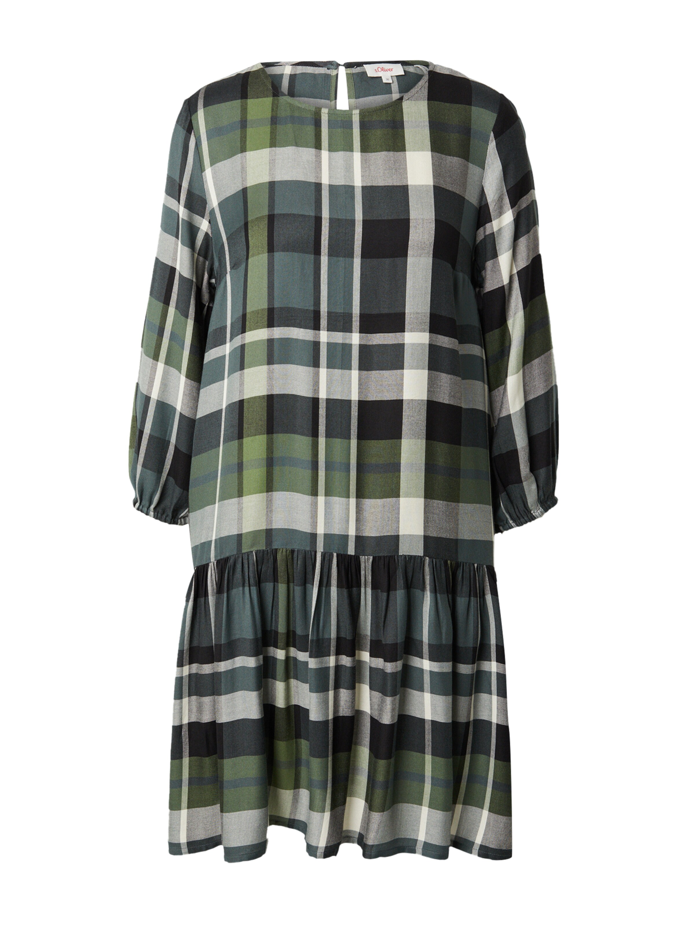 s.Oliver Kleid in Grün: Vorderseite