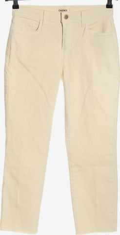 L' Agence 3/4 Jeans in 25-26 in Beige: front