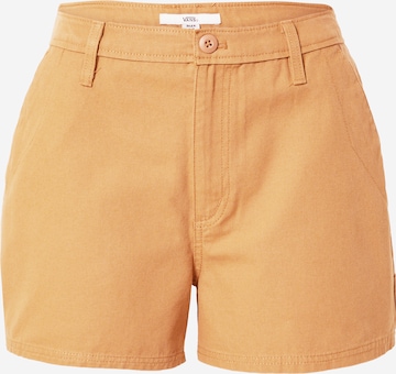 VANS Regular Pants 'GROUND WORK' in Orange: front