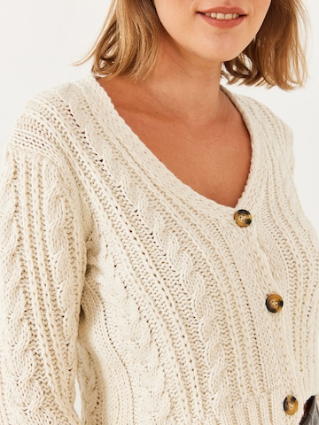 Bianco Lucci Плетена жилетка в бежово