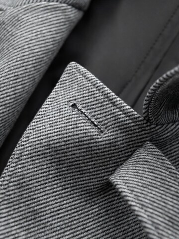 Ombre Between-seasons coat 'OM-COWC-0108' in Grey