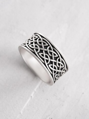 Bague 'CELTIC KNOT' REYTEL en argent : devant