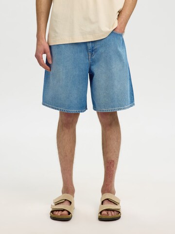 SELECTED Regular Jeans in Blue: front