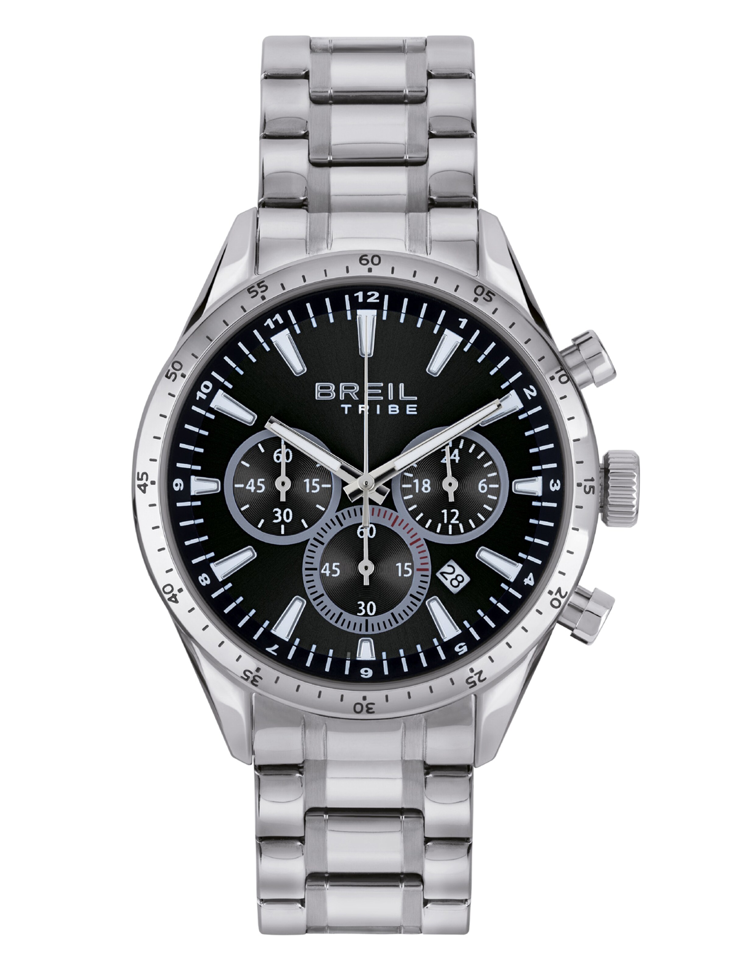 Breil Analoog horloge 'Jato' in Zilver: voorkant