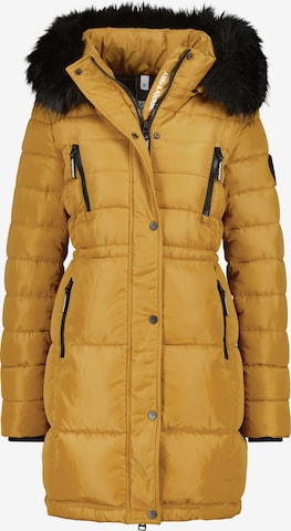 Alife and Kickin Winter Coat 'NicolaAK' in Yellow: front