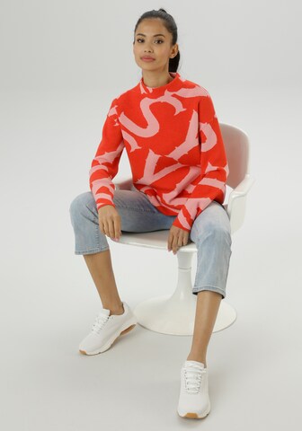 Aniston SELECTED Sweater in Red