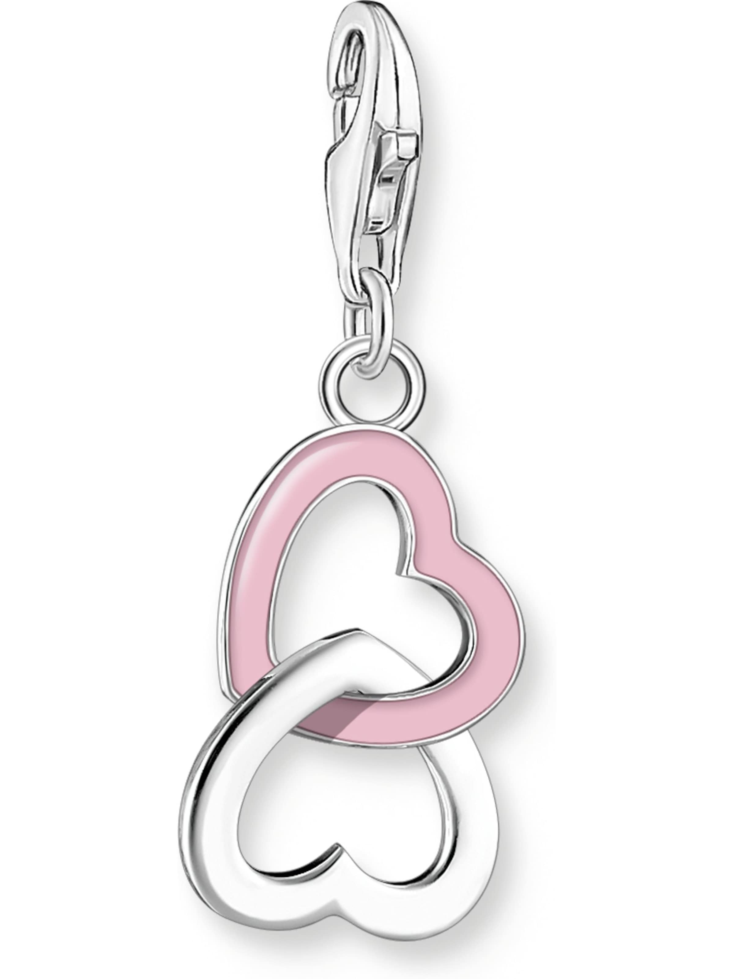 Thomas Sabo Anhänger in Pink: Vorderseite