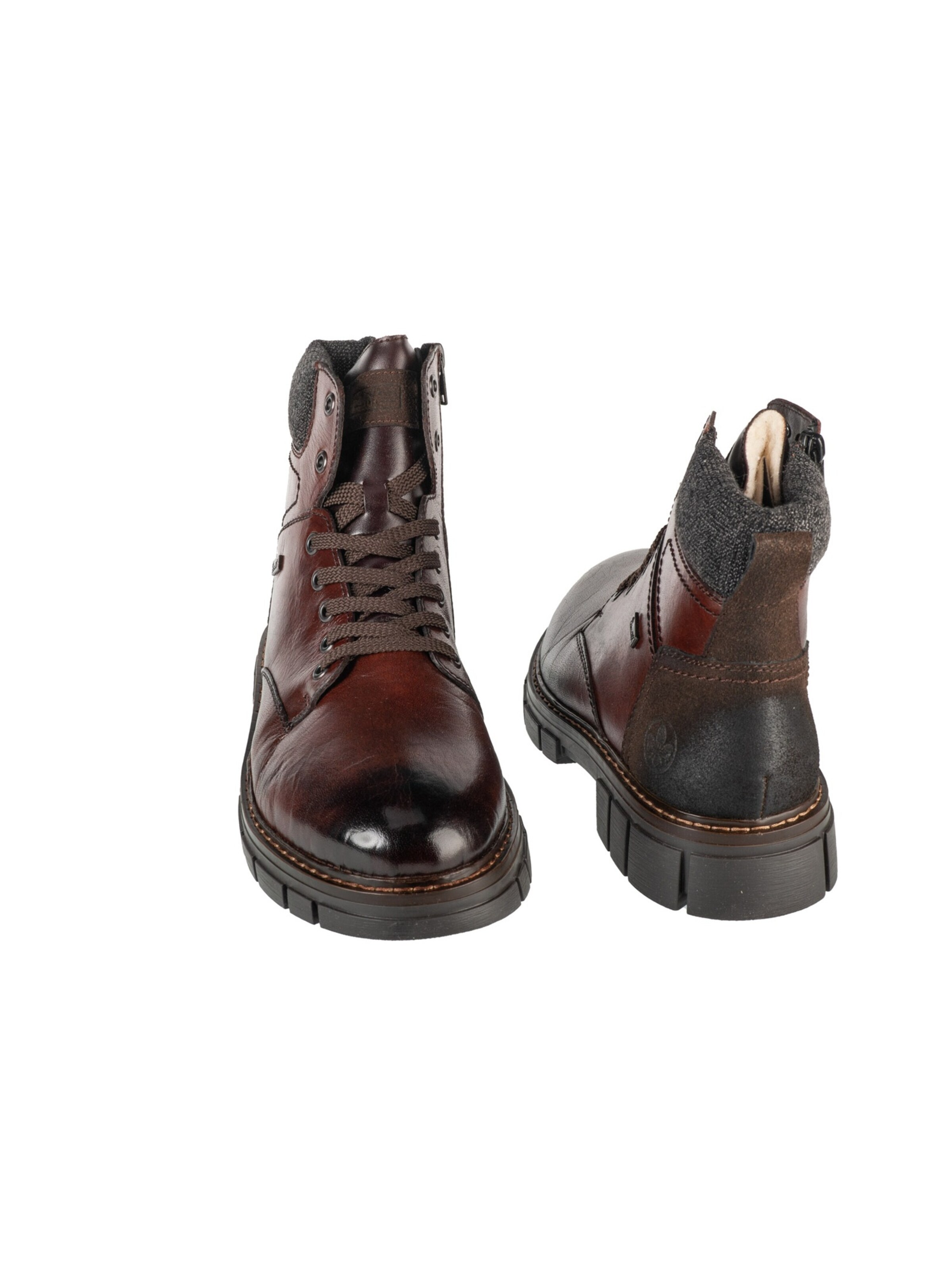 Rieker Veterboots 'Rieker Booties 32205' in Bruin