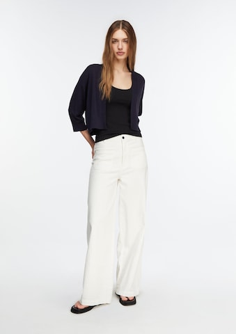 COMMA Strickjacke in Blau